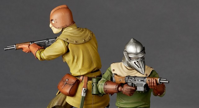 Ghibli action figures bring Nausicaä of the Valley of the Wind soldiers to life in 3-D form