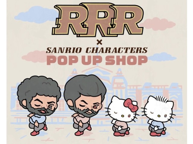 Hello Kitty teams up with Indian action movie RRR for RRR x Sanrio Characters merch line and shop