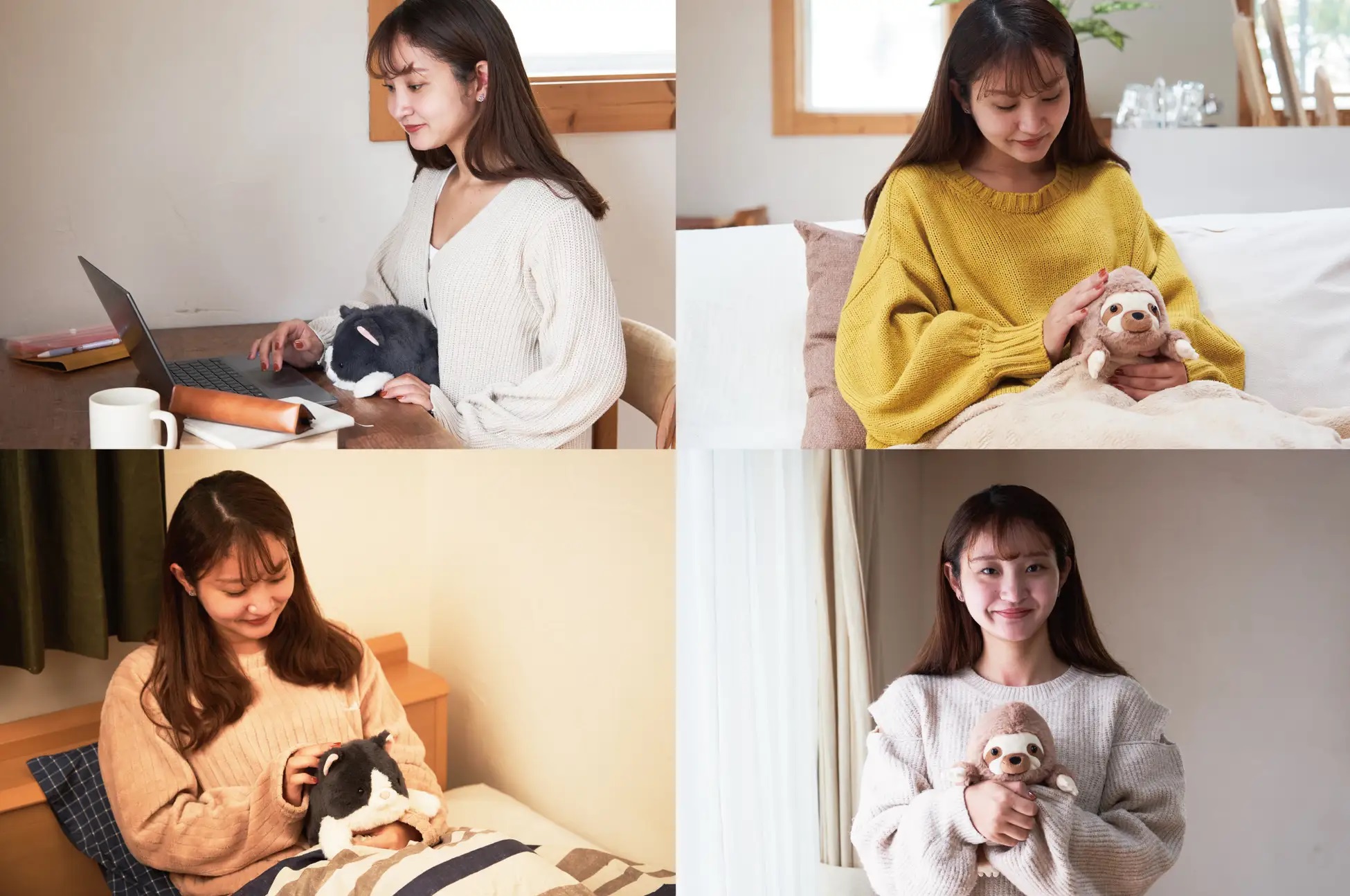 Cute posture-correcting desk plushies can now warm you up with built-in ...