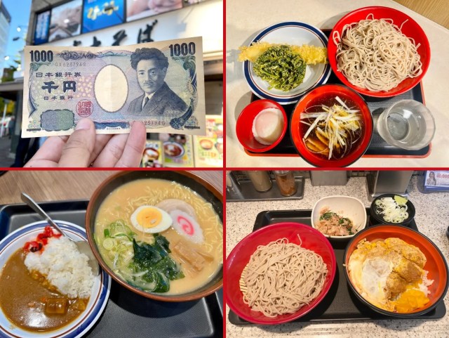Japan Super Budget Dining – What’s the best way to spend 1,000 yen at Fuji Soba?