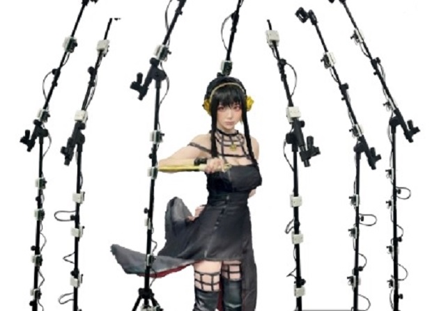 Cosplay 3D Scanner Studio is a compact way to digitize your cosplay, free cosplayer trial planned