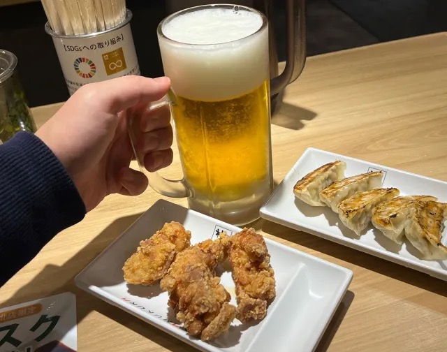 Drink a beer at Tokyo Station for 12 cents a day
