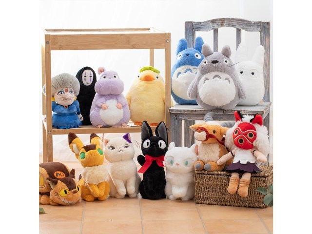 Ghibli beanbag plushies want to hang out and provide profound cuteness to your living space【Pics】