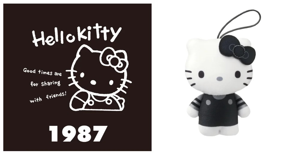 50 different Hello Kitties from across kawaii history appear in