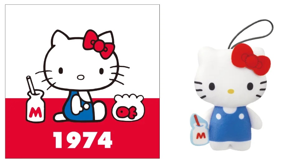 50 different Hello Kitties from across kawaii history appear in