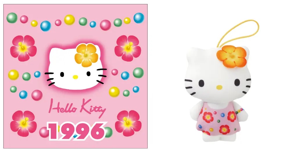 50 different Hello Kitties from across kawaii history appear in 