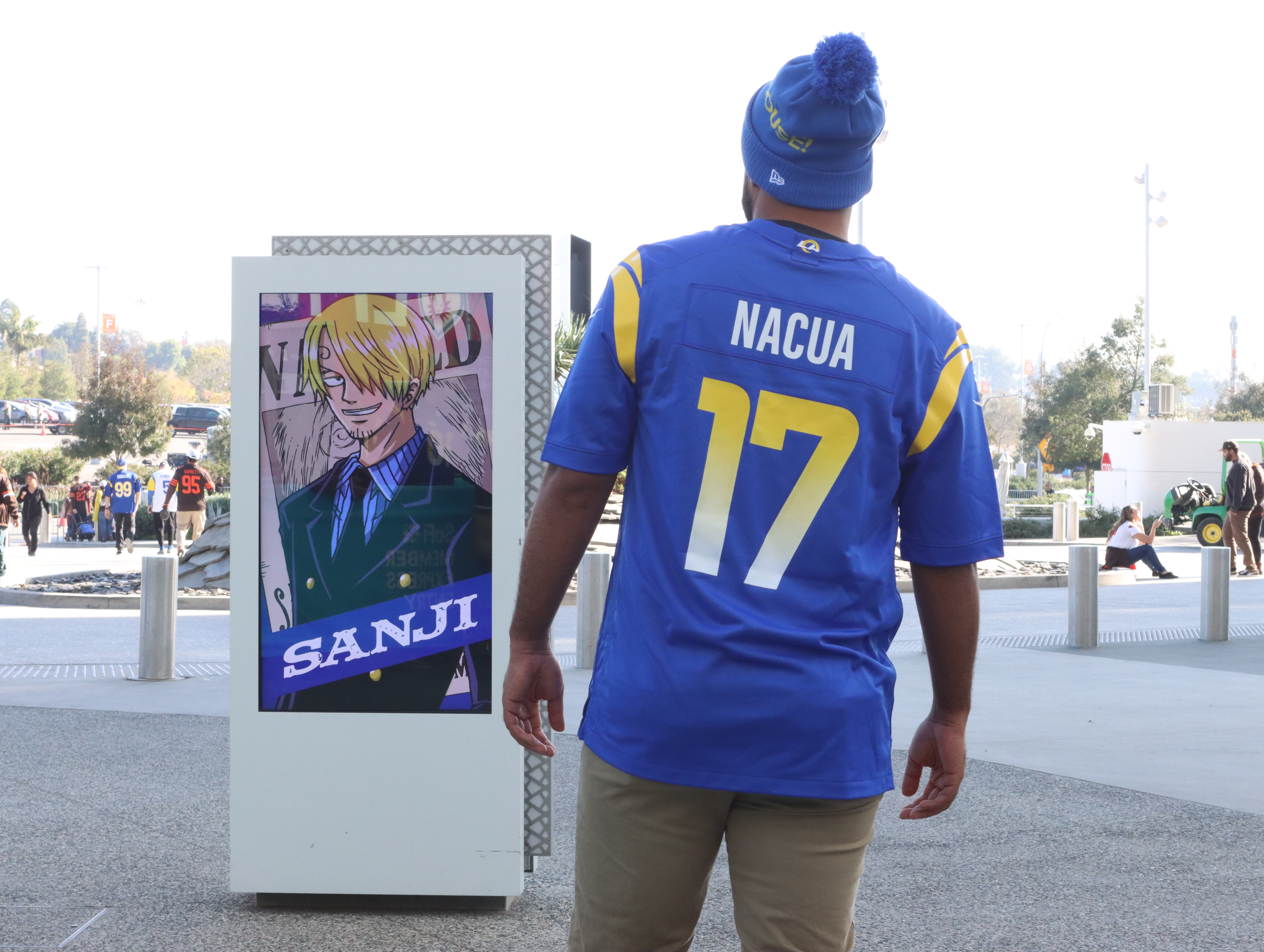 Los Angeles Rams Holding a One Piece Game Day Announced - Siliconera