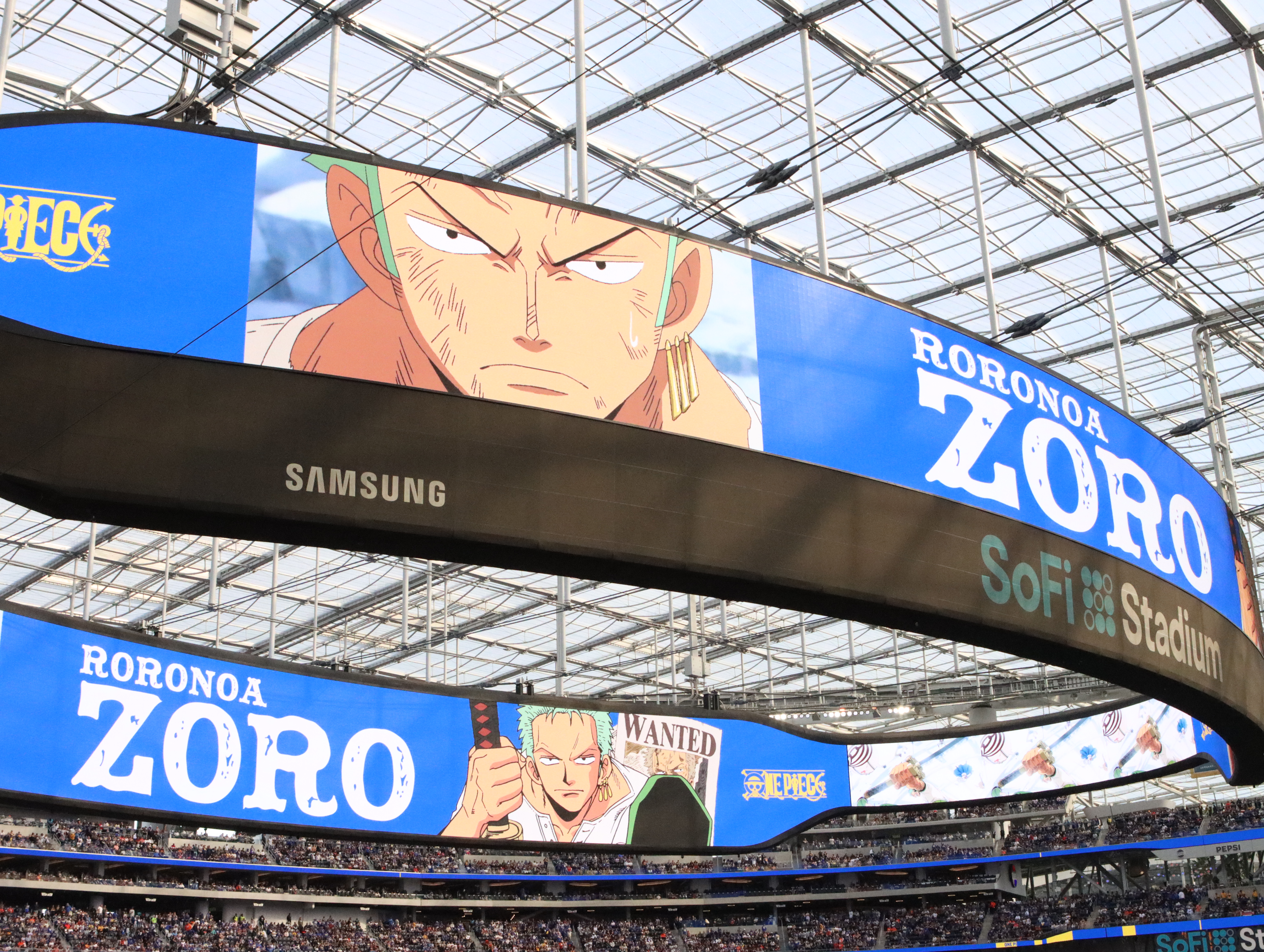 One Piece helps lead LA Rams to victory during collaboration event at ...