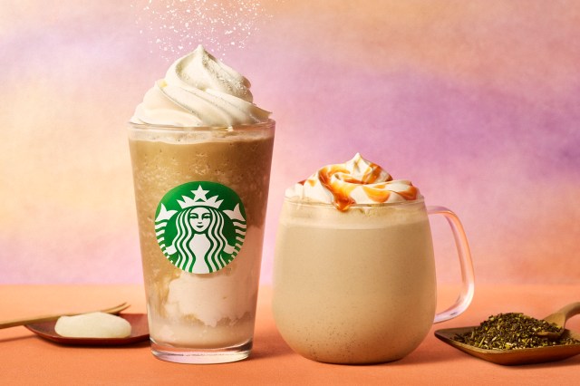Starbucks Japan releases a sticky rice and roasted green tea Frappuccino for New Year