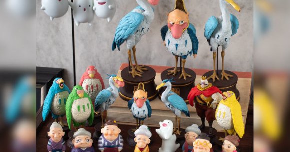 The Boy and the Heron Exhibition Warawara Plush Toy Doll Ghibli