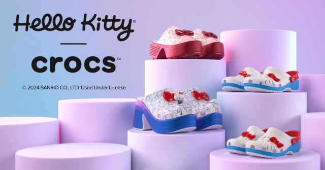 Hello Kitty Crocs take kawaii fashion to new heights in Japan