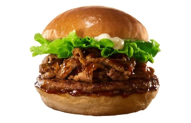 Japan's giant sukiyaki burgers pair beef with beef for hot pot