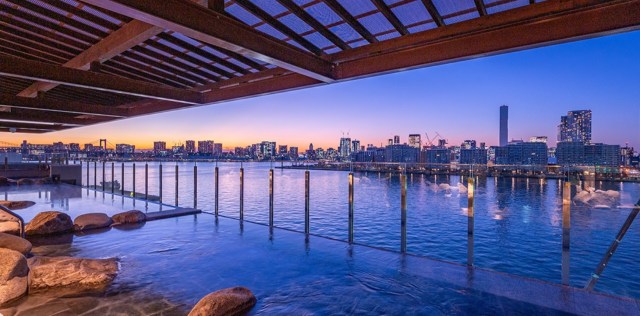Tokyo’s newest hot spring bathhouse and foodie spot opening next to Japan’s biggest fish market