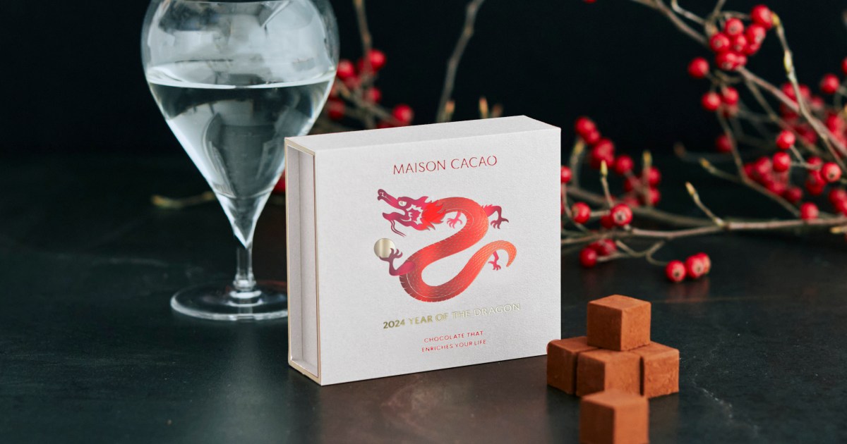 Ring in the Year of the Dragon with fancy chocolates infused with