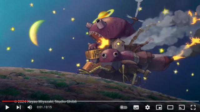 Ghibli makes a castle move again with Hayao Miazaki-envisioned video ad for Ghibli Park【Video】