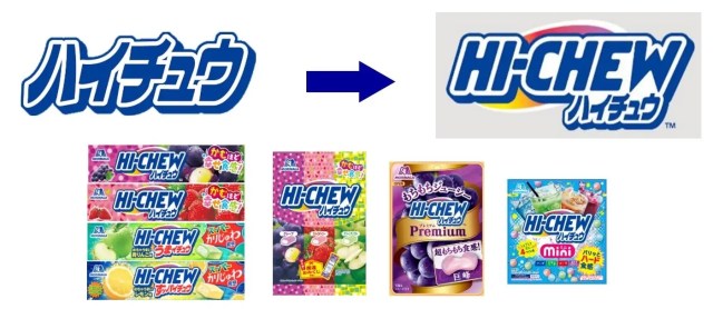 International-hit candy Hi-Chew adds English to in-Japan logo, makes it bigger than the Japanese