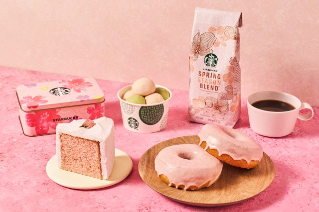 Starbucks Japan brings sakura sweets to the table for cherry blossom season 2024