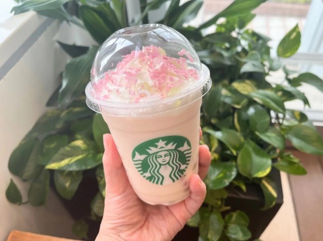 Is Starbucks Japan’s hot Hanami Sakura Cream better than the Frappuccino?