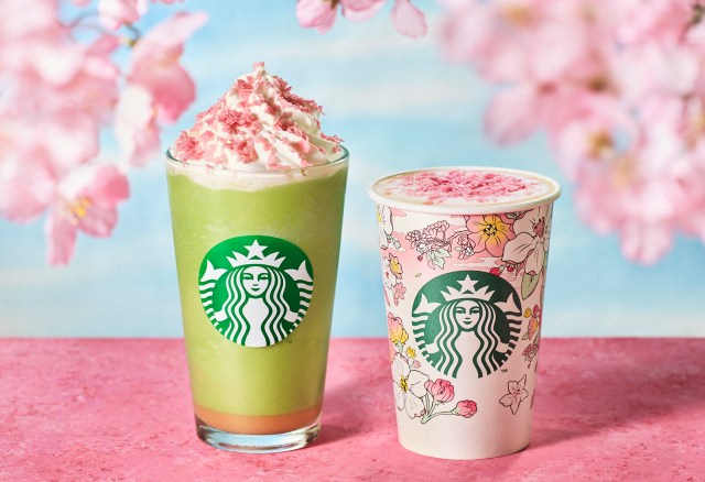 Starbucks Japan releases final Sakura Frappuccino and latte for cherry blossom season 2024