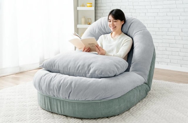 Japan’s Baby Bird Reincarnation sofa bed — So cozy you won’t want to go back to being a human?