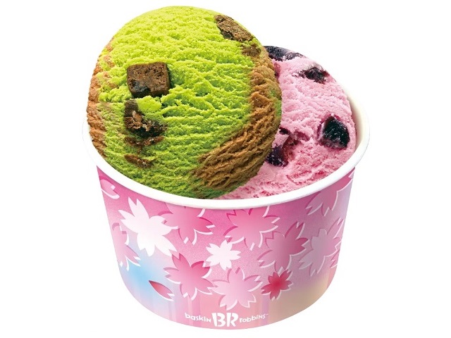 Sakura and matcha from 150-year-old Kyoto tea merchant ice creams arrive at Baskin-Robbins Japan
