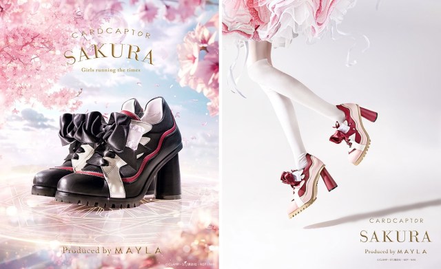 Beautiful new line of Cardcaptor Sakura shoes are here to capture your fashion-loving heart【Pics】