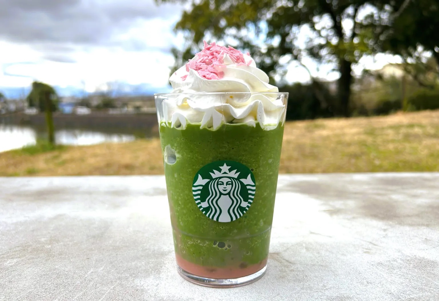 Green tea frappuccino outlet starbucks review