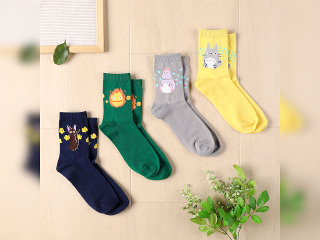 Studio Ghibli unveils huge new sock collection featuring loads of anime characters