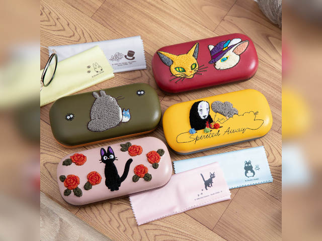 Studio Ghibli glasses cases let anime characters keep an eye on your spectacles