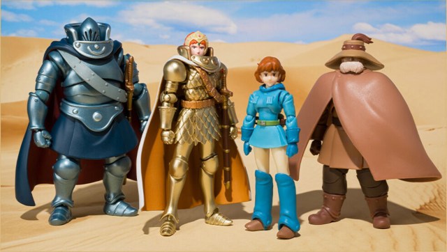 Studio Ghibli releases new action figures featuring Nausicaä of the Valley of the Wind characters