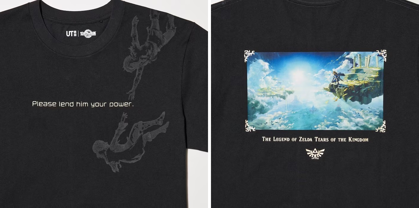 Uniqlo creates Legend of Zelda: Tears of the Kingdom T-shirt line ...