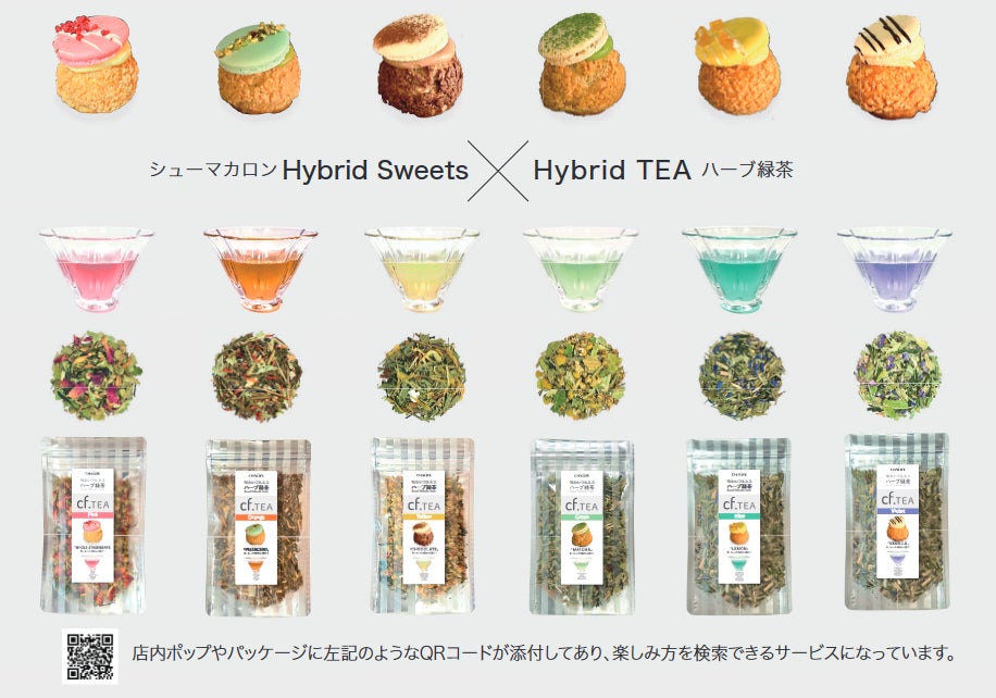 Shu macaron and herbal Japanese tea pairings are a feast for the eyes
