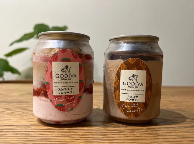 Godiva unveils new canned cakes in Japan