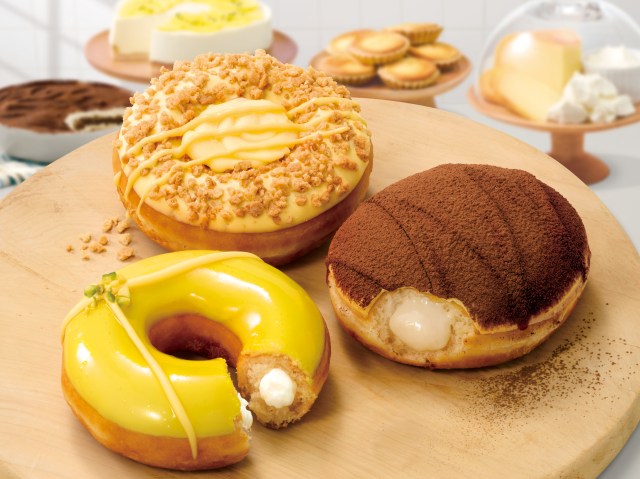 Krispy Kreme Japan unveils new doughnuts filled with…cheese?