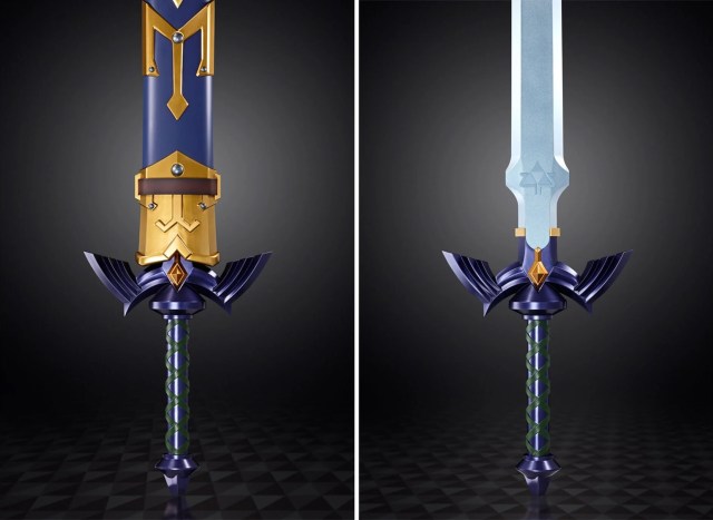 Life-size vibrating Legend of Zelda Master Sword for sale from Nintendo【Photos】