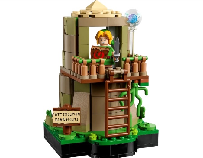 Beautiful Legend of Zelda Lego set is series' first buildable
