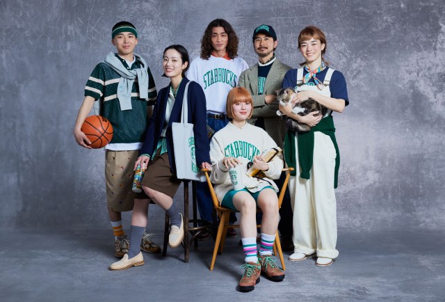 Starbucks releases college sweatshirts and baseball caps in Japan