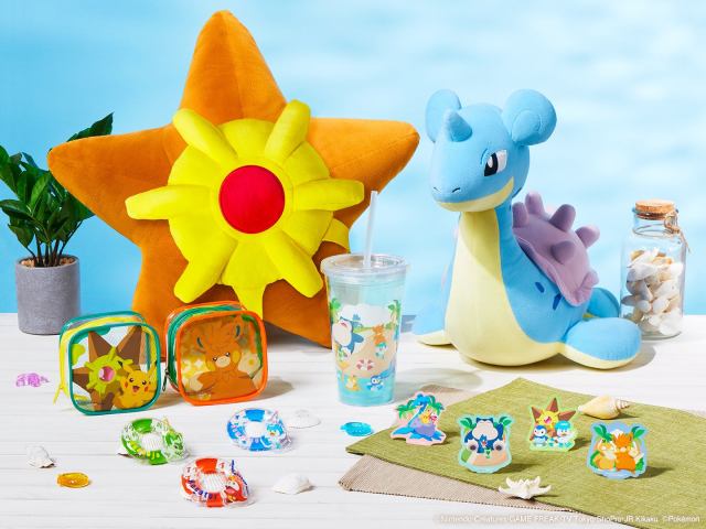 Pokémon Exciting Vacation Campaign in Namco kicks off just in time for summer vacation in Japan