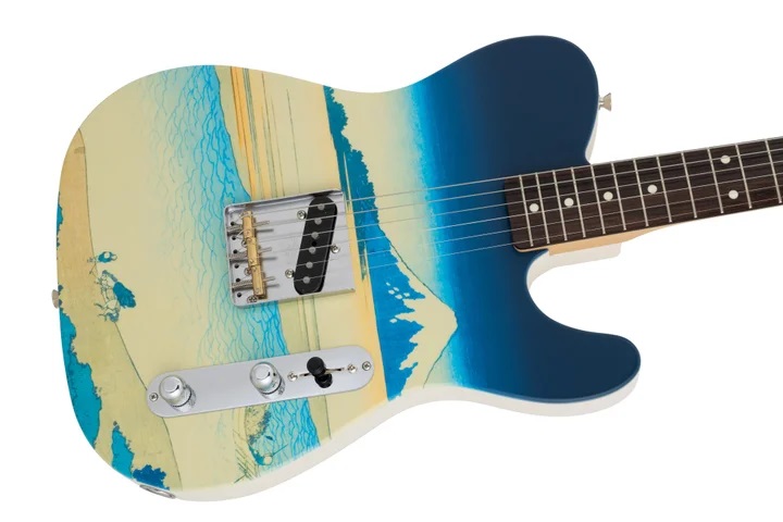 Fender Flagship Tokyo releases Hokusai art-inspired guitar series