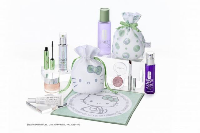Hello, cosmetics! Clinique teams up with Hello Kitty this summer for first-time collaboration