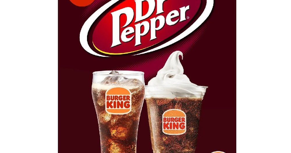 Burger King Japan suddenly adds Dr. Pepper and Dr. Pepper floats to its