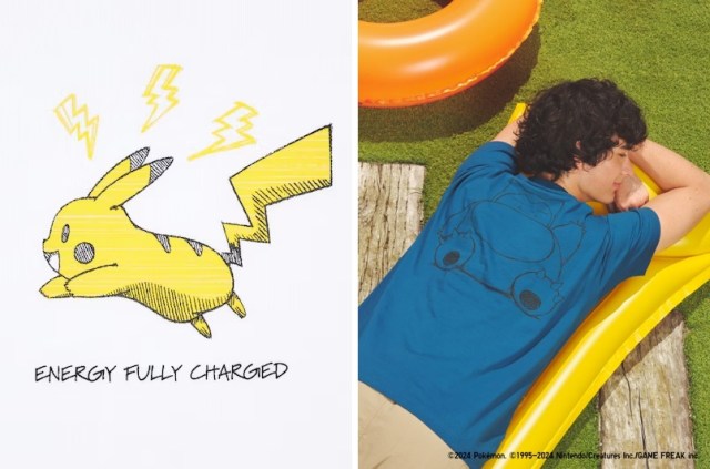 New Pokémon Sketch T-shirts bring cozy adventure to Uniqlo, have great Snorlax life advice【Pics】