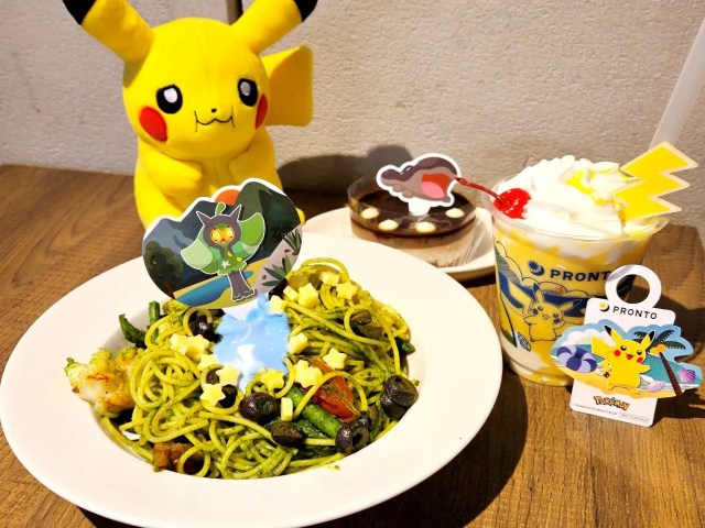 Pronto Pokémon cafe collaboration in Japan gives us themed food and drinks…and free merch!