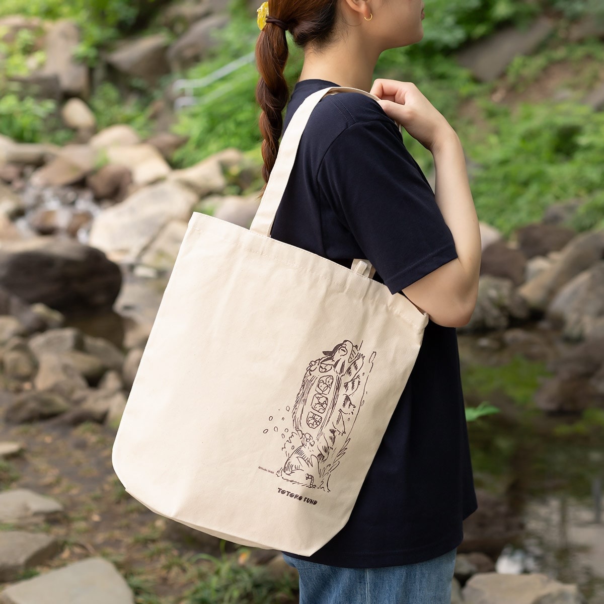 Totoro Fund T-shirts and bags let you look great while preserving