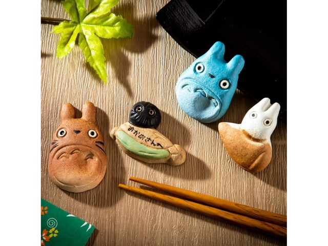 Dining with Totoro — 400-year-old ceramics company makes Studio Ghibli chopstick rests【Photos】