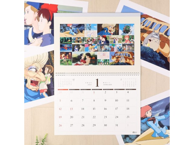 Ghibli Art Frame calendar gets expanded availability, will keep fans organized, happy in 2025 and beyond