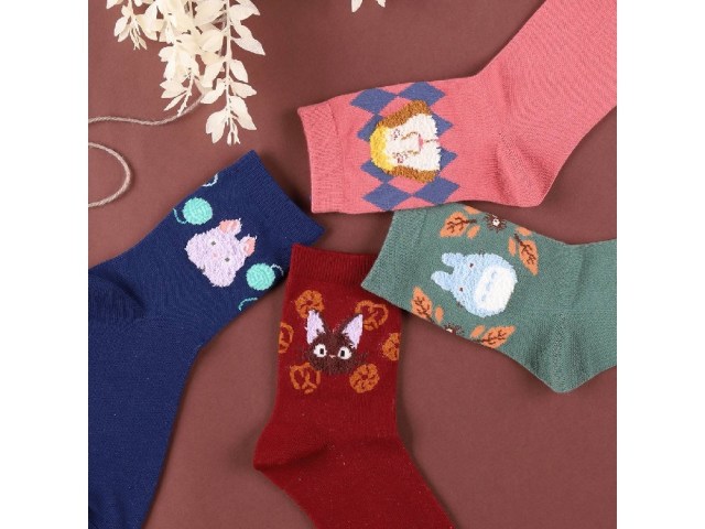 Gigantic Studio Ghibli sock line is cute, clever, and overall awesome【Photos】