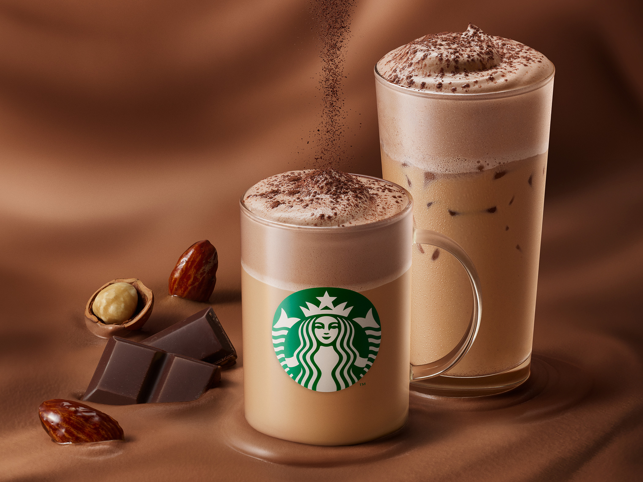 Starbucks adds a Chocolate Mousse Latte to the menu in Japan for a limited time