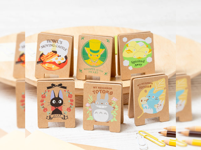 Studio Ghibli releases new wooden stand clips featuring cute cast