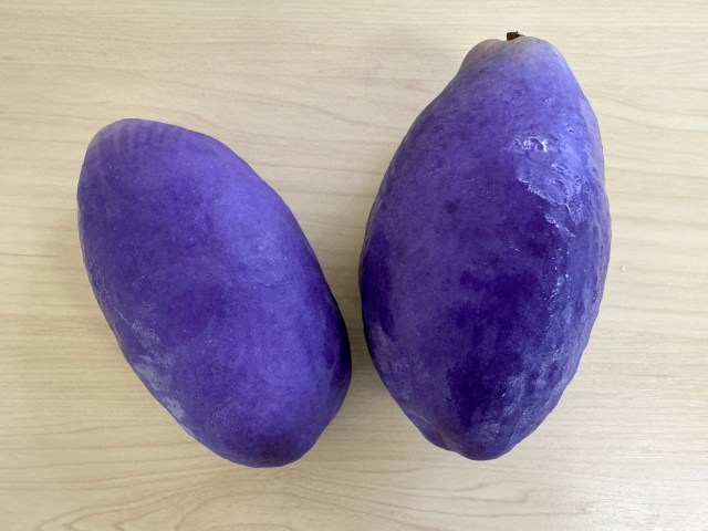 What’s the deal with akebi, the perfectly purple, alien-like fruit
that’s in season now in Japan?